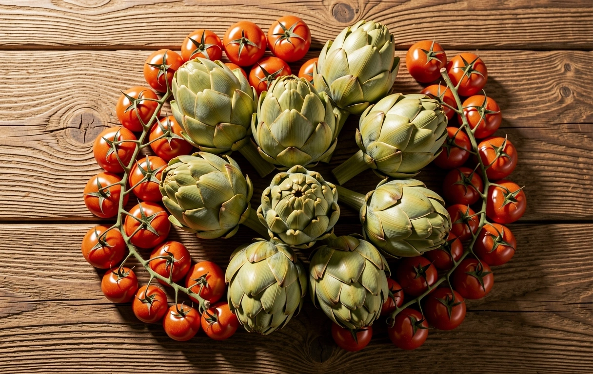 Vegetales frescos de Murcia